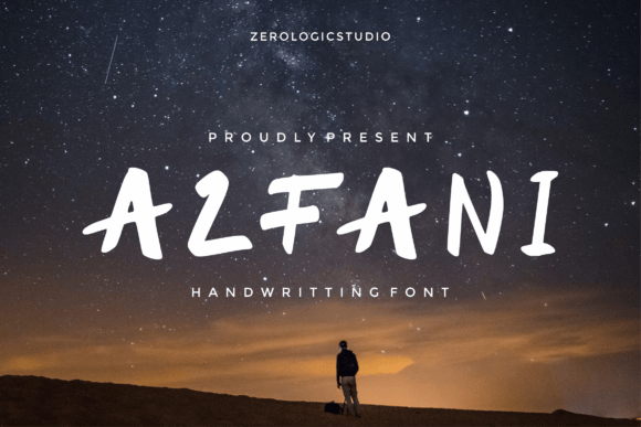Alfani: A Fun Handwritten Font for Campaigns
