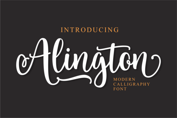 Alington Typeface Review: A Sweet Script for Campaigns