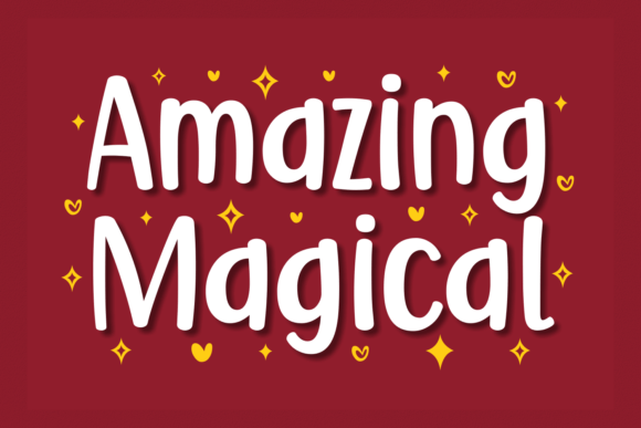 Amazing Magical Font for Web Design