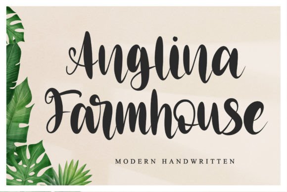 Anglina Farmhouse: A Luxurious Script for Designers
