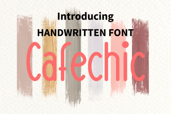 Cafechic: A Handwritten Font for Modern Web Design