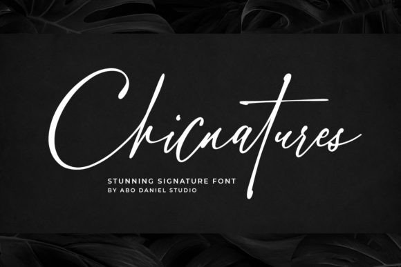 Chicnatures: The Signature Font for Professional Branding