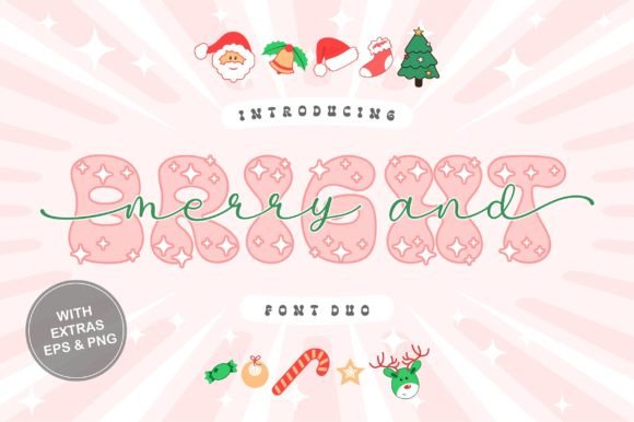 Elevate Your Brand with the Merry and Bright Duo Font