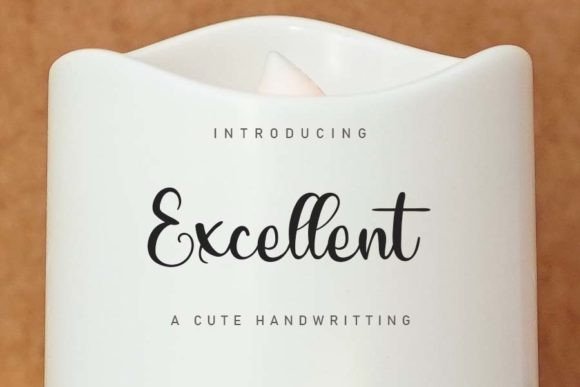 Excellent: A Handwritten Typeface for Editorial Charm