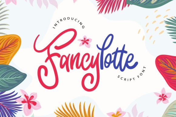 Fancylotte: A Handwritten Typeface for Modern Web Design