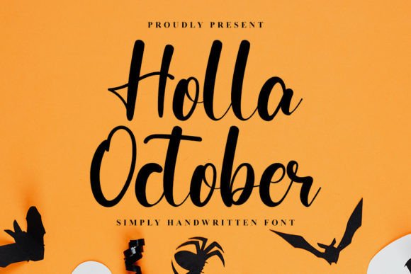 Holla October: The Handwritten Font for Scroll-Stopping Campaigns
