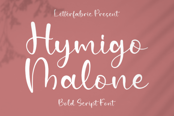 Hymigo Malone: The Script Font That Elevates Small Business Brands