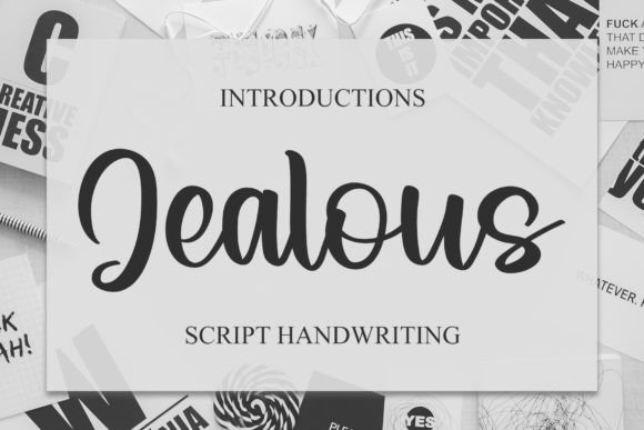 Jealous Font: Elevate Your Campaigns with Elegant Script