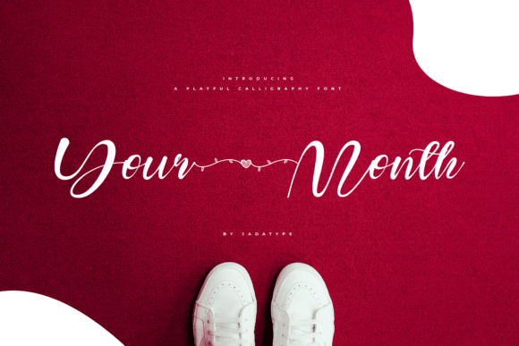 Launch Campaigns with the Your Month Script Font