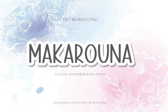 Makarouna: A Sweet Script for Branding
