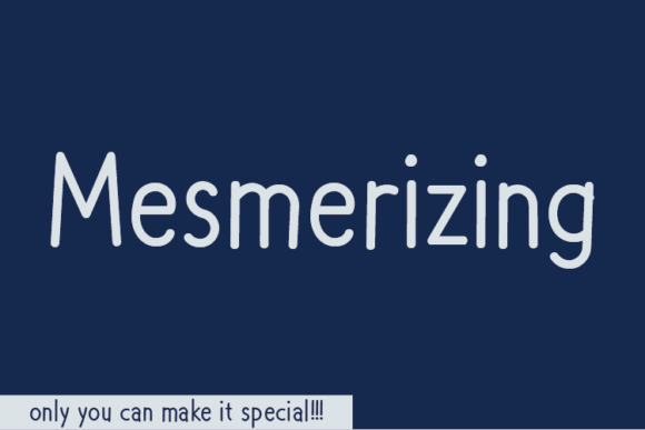 Mesmerizing Font Review