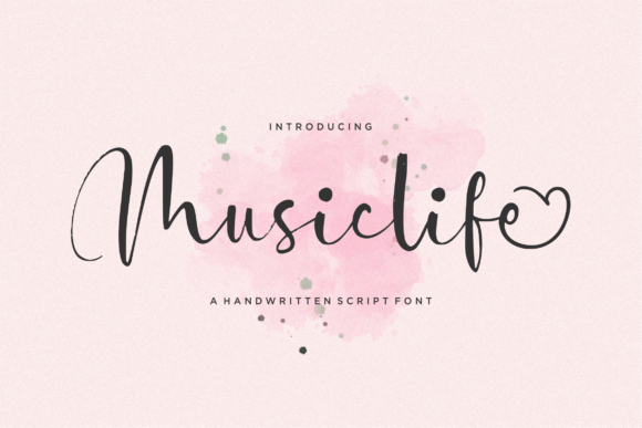 Musiclife: A Handwritten Font for Business
