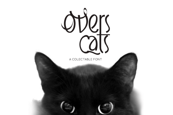 Overscats: A Flowing Script Font