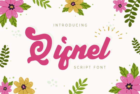 Qifnel: A Playful Script Font for Modern Web Design