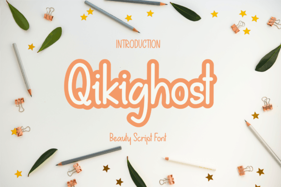 Qikighost: A Friendly Handwritten Font