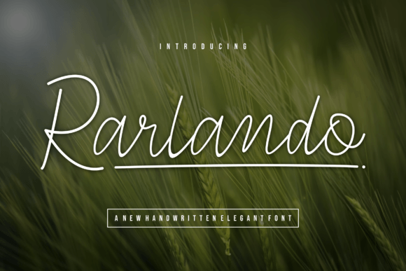 Rarlando Font Review: A Timeless Script for Web & Brand Design
