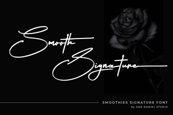 Smooth Signature: The Delicate Script Font for Handmade Brands