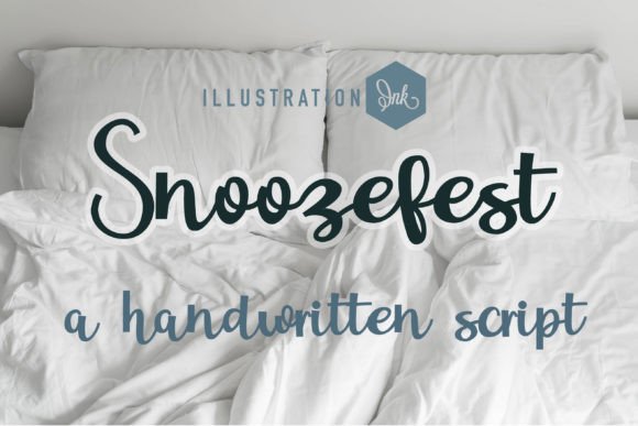 Snoozefest: A Handwritten Font for Editorial Design