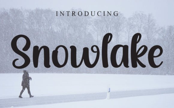 Snowlake Font: A Delicate Script for Modern Web Design