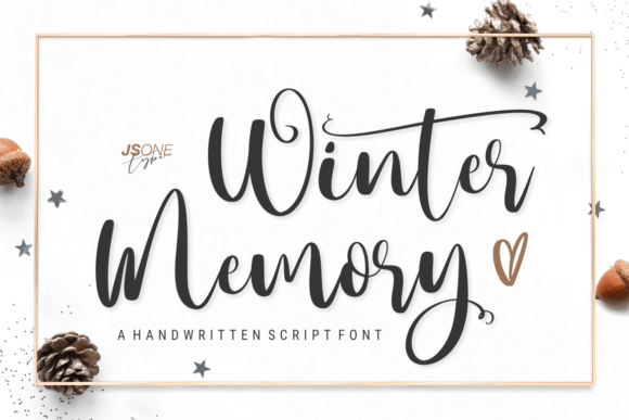 Winter Memory Font for Business